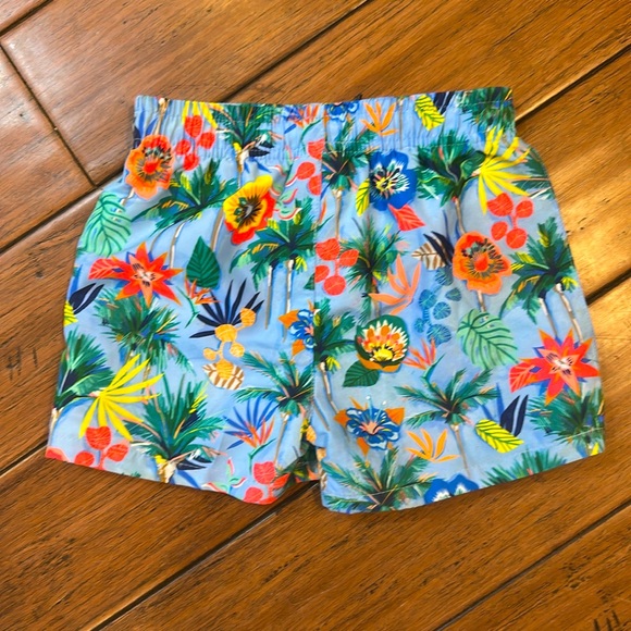 Mayoral Tropical Kids Swim Shorts Boys size 6 NWT elastic drawstring waistband - Picture 3 of 4